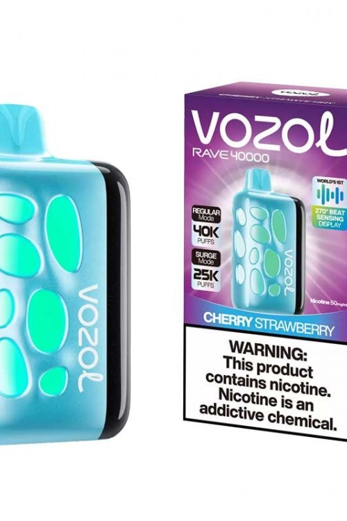 Vozol Rave 40000 Cherry Strawberry