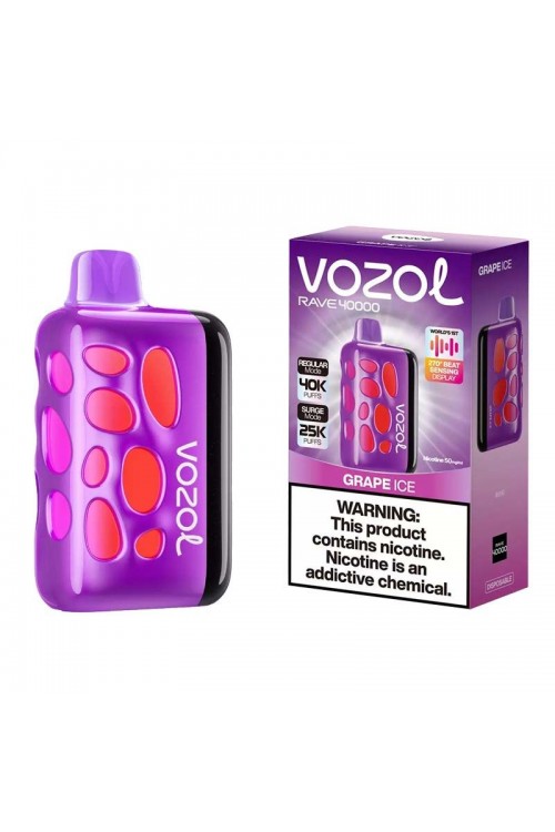 Vozol Rave 40000 Grape Ice