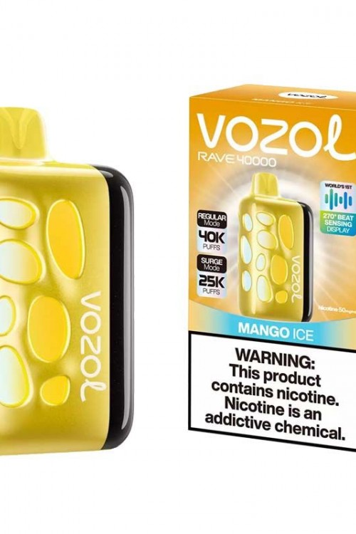 Vozol Rave 40000 Mango Ice