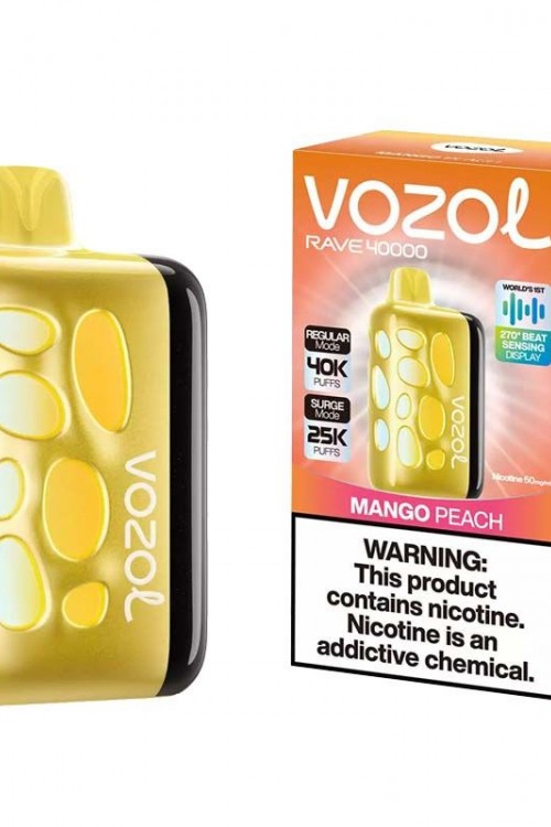 Vozol Rave 40000 Mango Peach