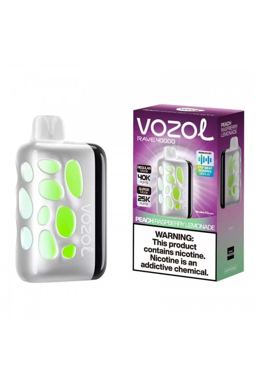 Vozol Rave 40000 Peach Raspberry Lemonade