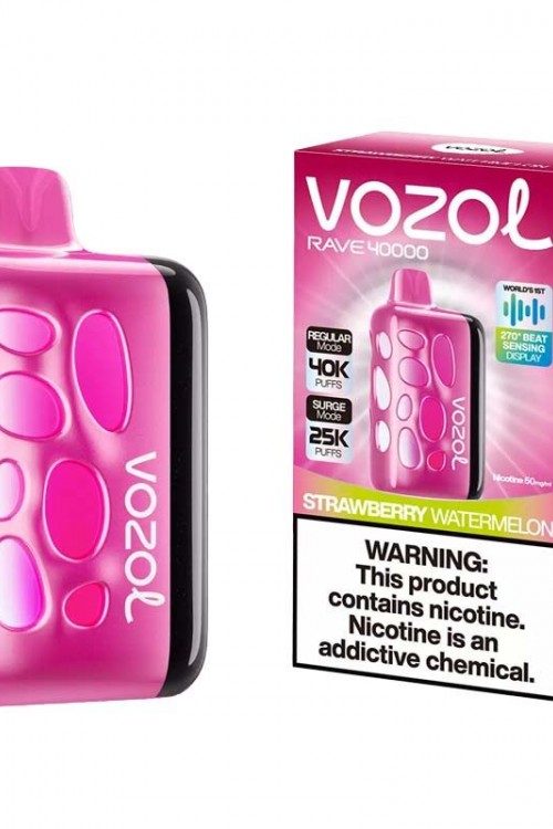 Vozol Rave 40000 Strawberry Watermelon