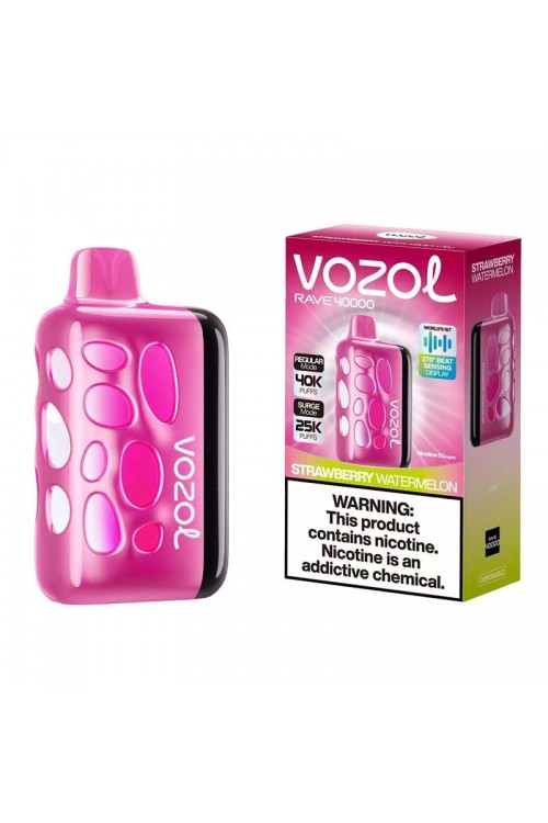 Vozol Rave 40000 Strawberry Watermelon