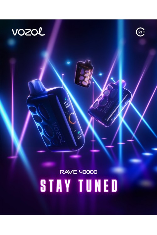 Vozol Rave 40000 Blue Razz Ice