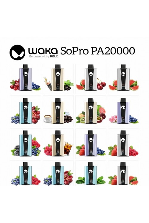 Waka SoPro 20000 Blue Raspberry Mint